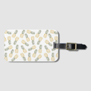 Étiquette À Bagage Ananas