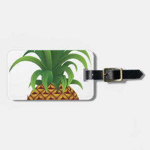Étiquette À Bagage Ananas