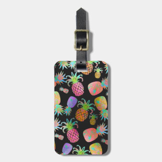 Étiquette À Bagage Ananas PixDezines Aloha