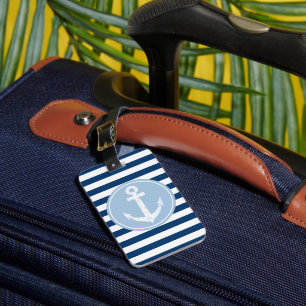 Étiquette À Bagage Ancrage nautique porte bagage de voyage avec rayur