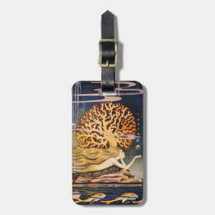 Étiquette À Bagage Andersen : Petit dessin de sirène