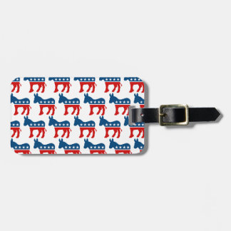 Étiquette À Bagage ÂNE PATTERN.png de DÉMOCRATE
