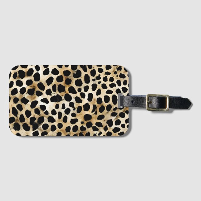 Étiquette À Bagage Animal Print - Luggage Tag (Devant Horizontal)