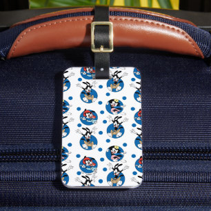 Étiquette À Bagage Animaniacs Yakko, Wakko, & Motif du cercle de po