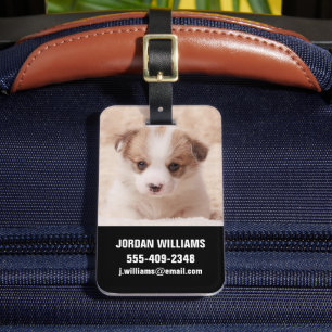 Étiquette À Bagage Animaux de bébés cutest Baby Corgi