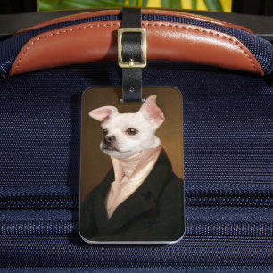 Étiquette À Bagage Animaux de bébés cutest Royal Chihuahua Portrait