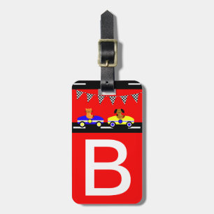 Étiquette À Bagage Animaux et voitures