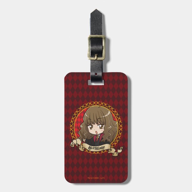 Étiquette À Bagage Anime Hermione Granger (Devant Vertical)