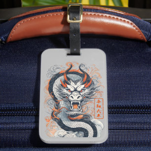 Étiquette À Bagage Année du Dragon, 2024