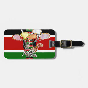 Étiquette À Bagage Anniversaire Kenya