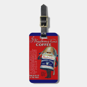 Étiquette À Bagage Annonce instantanée de café WWI