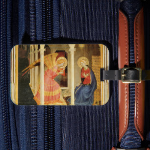 Étiquette À Bagage Annonciation par Fra Angelico, Beaux-Arts de la Re