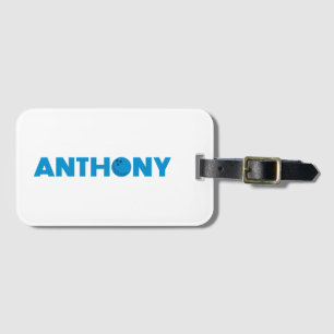 Étiquette À Bagage Anthony bowling