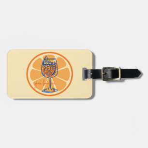 Étiquette À Bagage Aperol Par Faveur