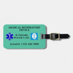 Étiquette À Bagage Appareil respiratoire Médicale CPAP Machine Carry-