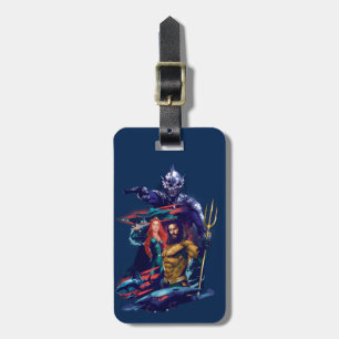 Étiquette À Bagage Aquaman  King Orm contre Mera et Aquaman