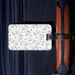 Étiquette À Bagage Aquarius Dreams : Zodiac Bunny Motif III