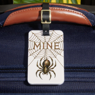 Étiquette À Bagage Araignée et toile fantaisistes Steampunk - MIENNE