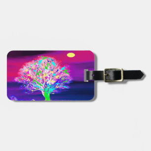 Étiquette À Bagage Arbre à feu
