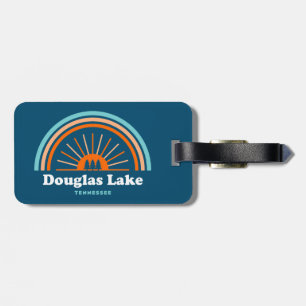 Étiquette À Bagage Arc en ciel du lac Douglas