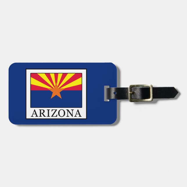 Étiquette À Bagage Arizona (Devant horizontal)