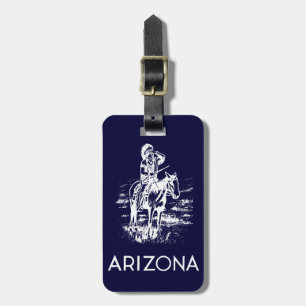 Étiquette À Bagage Arizona vintage