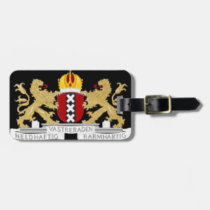 Étiquette À Bagage Armoiries d'Amsterdam