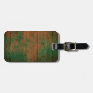 Étiquette À Bagage arrière - plan en bois porté grundgy