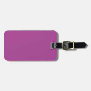 Étiquette À Bagage Arrière - plan Fuchsia violet : Une couleur gras e