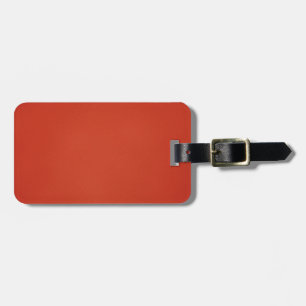 Étiquette À Bagage Arrière - plan rouge vif