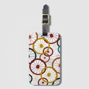 Étiquette À Bagage Arrondi et Arrondi