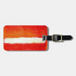 Étiquette À Bagage Art Abstrait moderne - Style Rothko