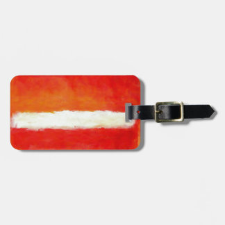 Étiquette À Bagage Art Abstrait moderne - Style Rothko