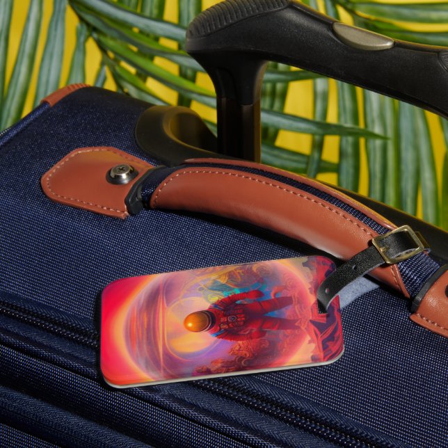 Étiquette À Bagage Art astronaute (Insitu Rectoal 3)