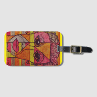 Étiquette À Bagage Art de LuckyPen