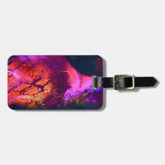 Étiquette À Bagage Art de luxe inspiré par l'aurore