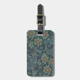 Étiquette À Bagage Art de motif de verger de William Morris
