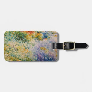 Étiquette À Bagage Art de style monet