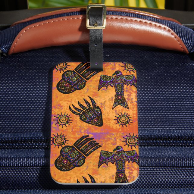 Étiquette À Bagage Art du Sud-Ouest (Insitu Rectoal 2)