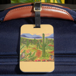 Étiquette À Bagage Art du Sud-Ouest