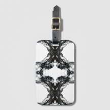 Art fluide abstrait noir et blanc Lumière et Obscu