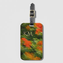 Art photo floral abstrait moderne avec monogramme