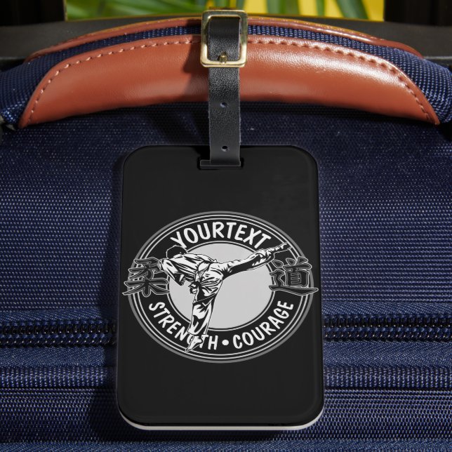 Étiquette À Bagage Arts martiaux personnalisés JUDO Japon Sport de co (Insitu Rectoal 2)