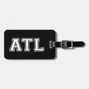 Étiquette À Bagage Atlanta Géorgie