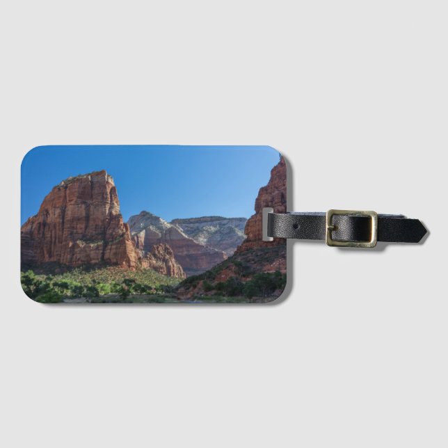 Étiquette À Bagage Atterrissage des Anges dans le parc national de Si (Devant Horizontal)