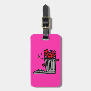 Étiquette À Bagage Attribut de Saint-Valentin mignon et hilarant pour