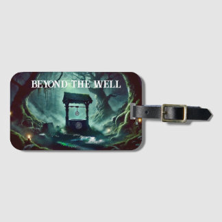 Étiquette À Bagage Au-delà de la balise de bagages de puits