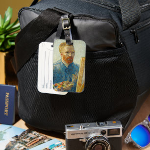 Étiquette À Bagage Autoportrait en tant que peintre par Vincent Van G