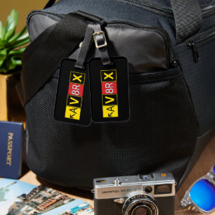 Étiquette À Bagage Aviatrix - AV8RX -
