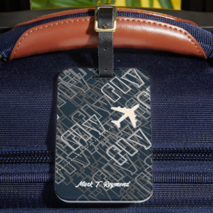 Étiquette À Bagage Avion avion de la compagnie aérienne